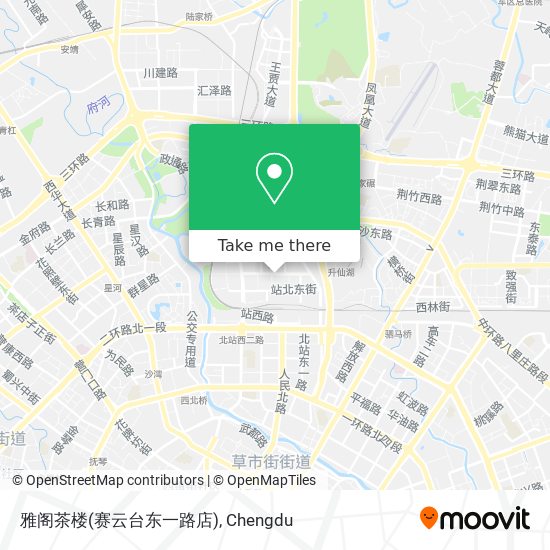 雅阁茶楼(赛云台东一路店) map