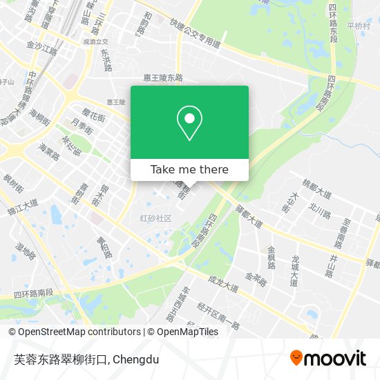 芙蓉东路翠柳街口 map