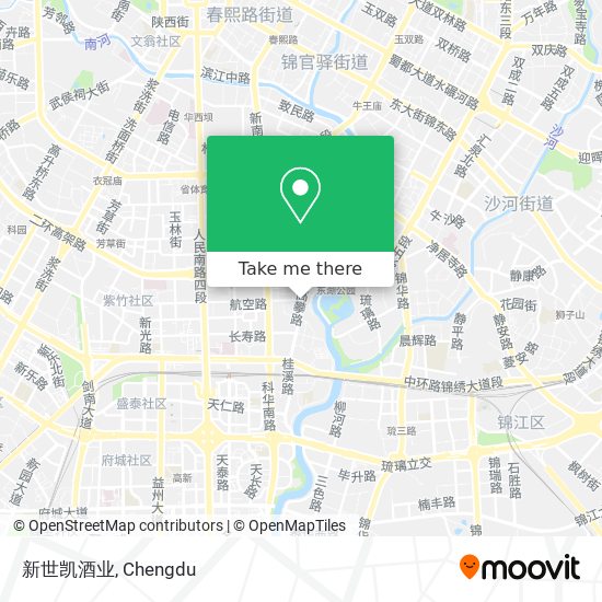 新世凯酒业 map