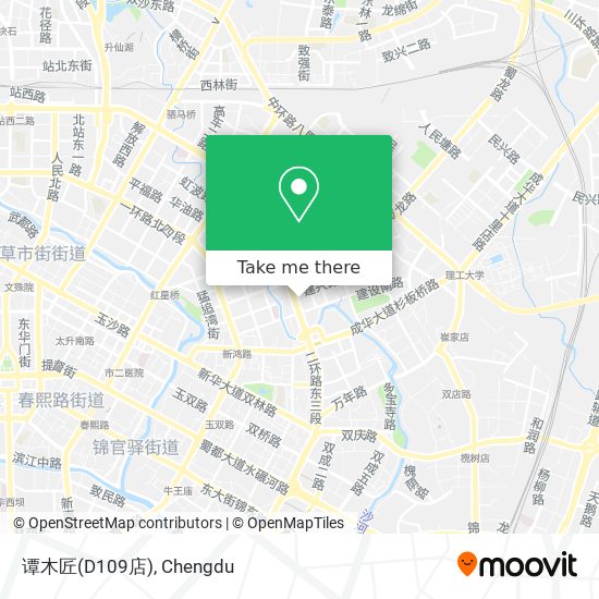 谭木匠(D109店) map
