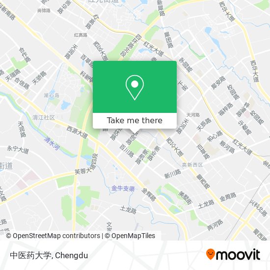 中医药大学 map