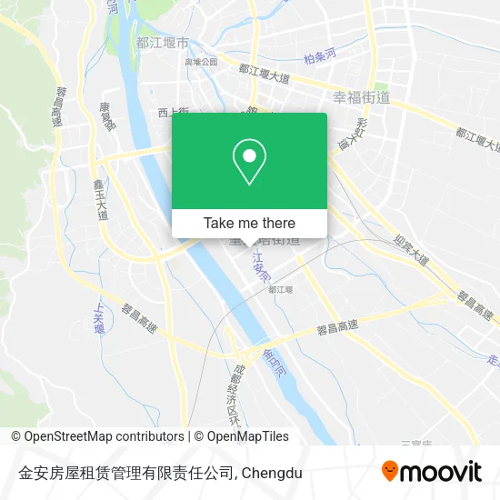 金安房屋租赁管理有限责任公司 map