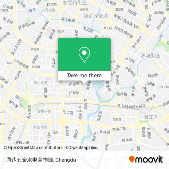 腾达五金水电装饰部 map