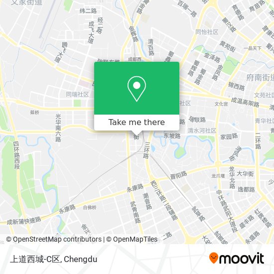 上道西城-C区 map