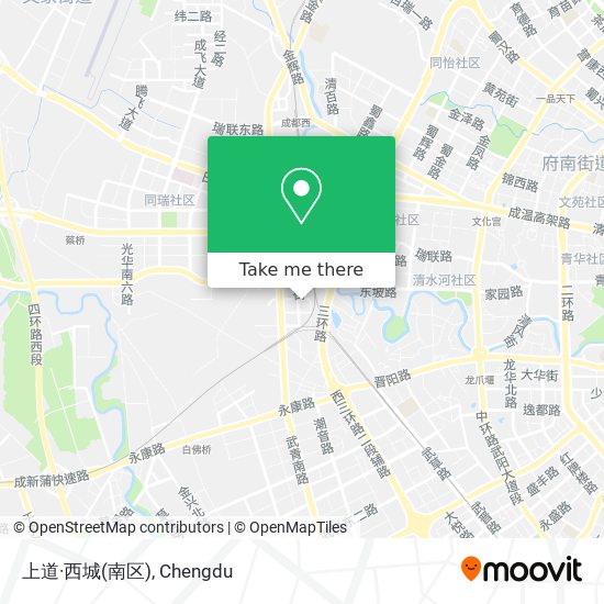 上道·西城(南区) map