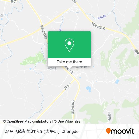 聚马飞腾新能源汽车(太平店) map
