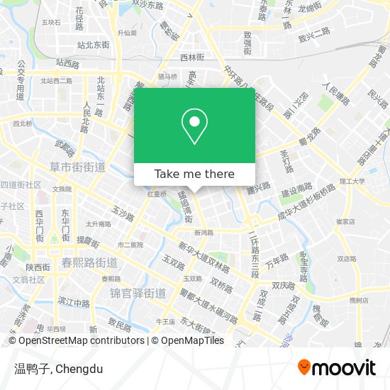 温鸭子 map