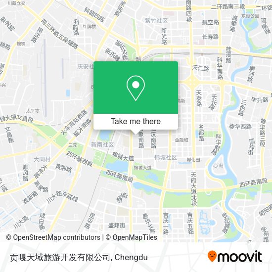 贡嘎天域旅游开发有限公司 map