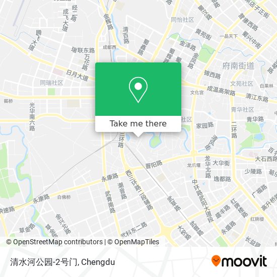 清水河公园-2号门 map