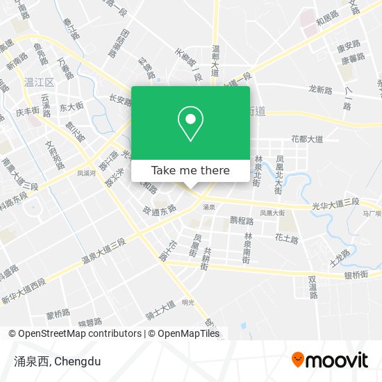涌泉西 map