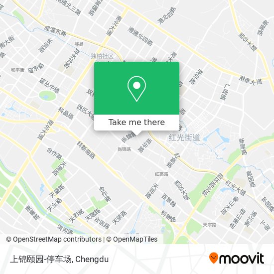上锦颐园-停车场 map