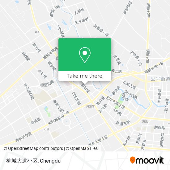 柳城大道小区 map