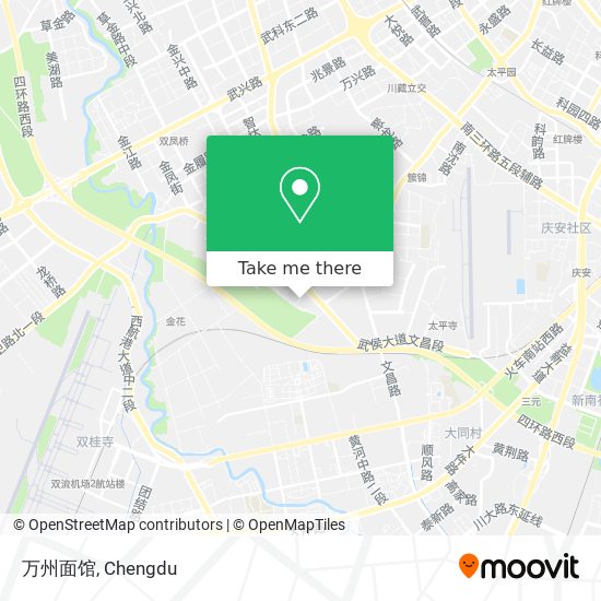 万州面馆 map