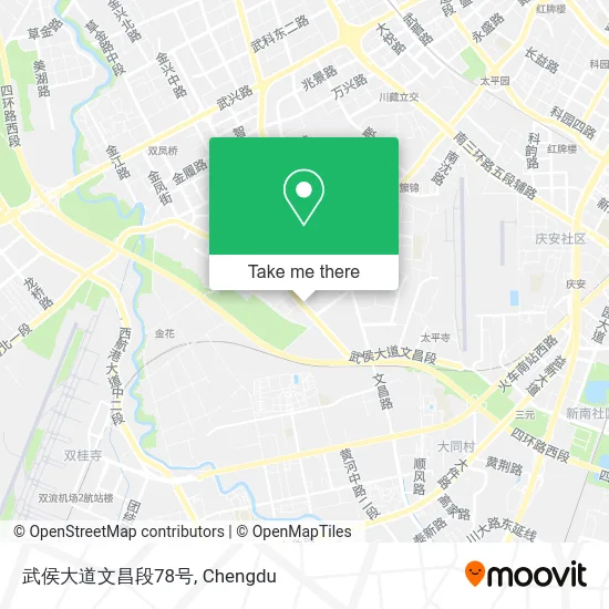 武侯大道文昌段78号 map