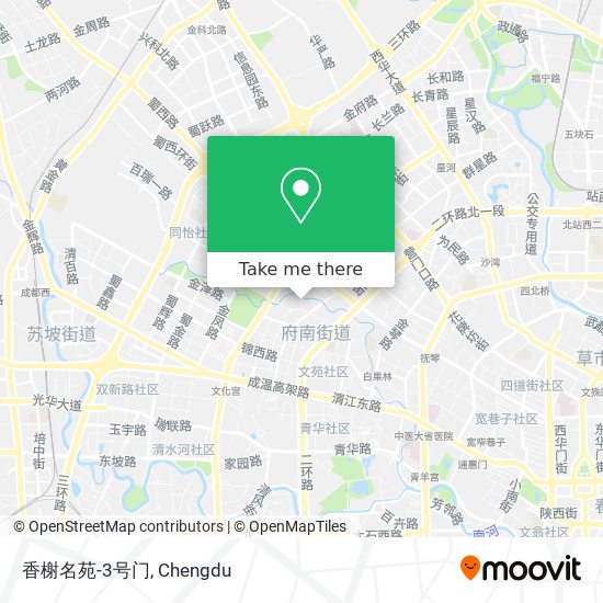 香榭名苑-3号门 map