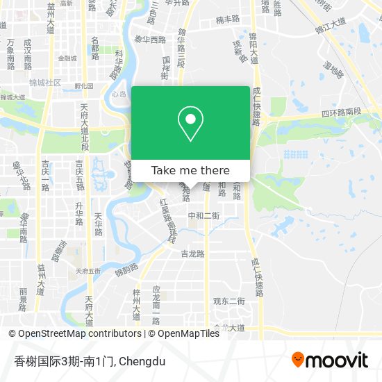香榭国际3期-南1门 map