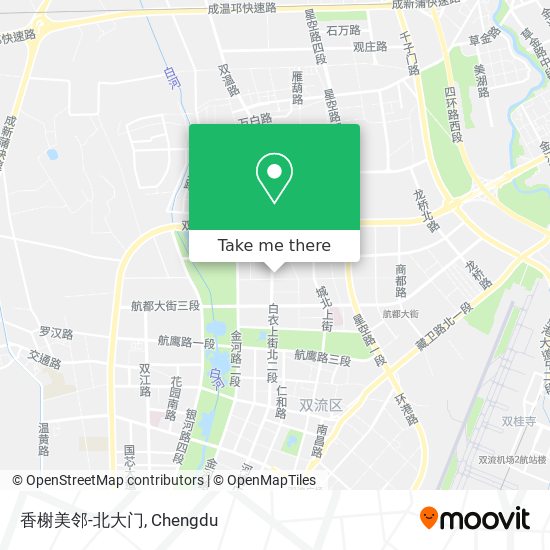 香榭美邻-北大门 map