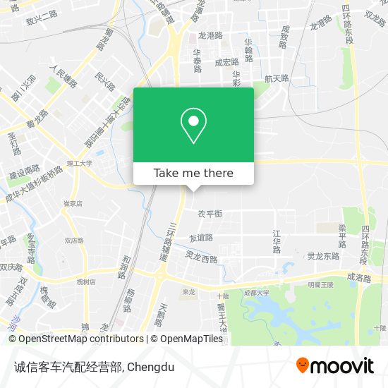 诚信客车汽配经营部 map