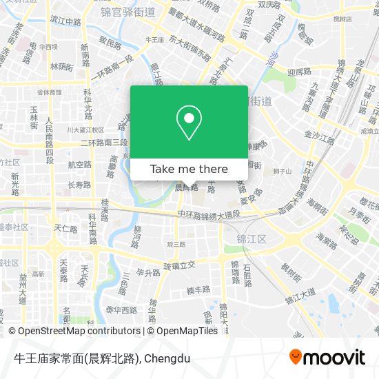 牛王庙家常面(晨辉北路) map
