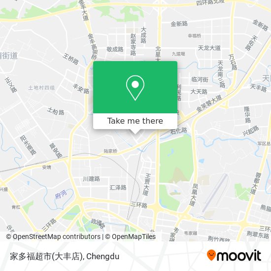 家多福超市(大丰店) map