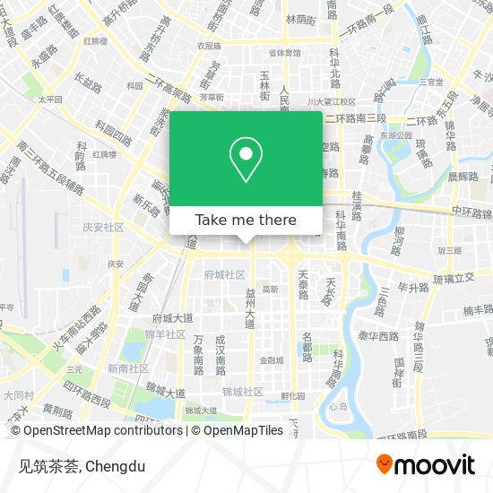 见筑茶荟 map