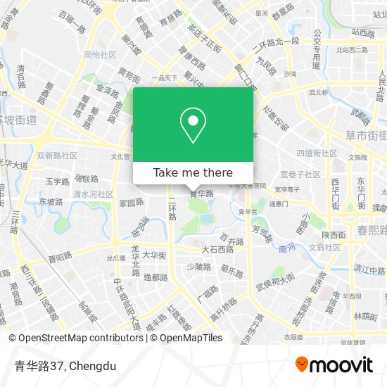 青华路37 map