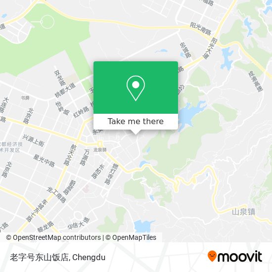 老字号东山饭店 map