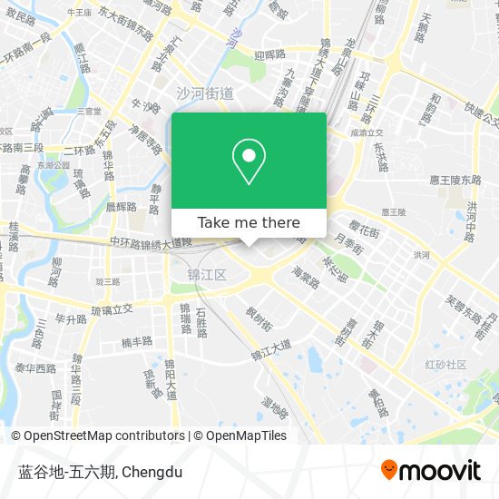 蓝谷地-五六期 map