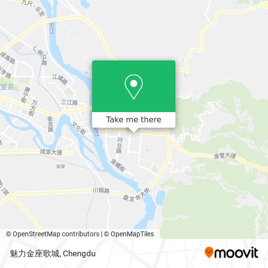 魅力金座歌城 map