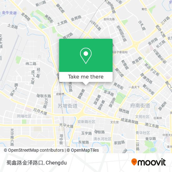 蜀鑫路金泽路口 map