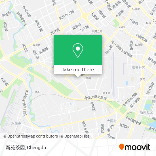 新苑茶园 map