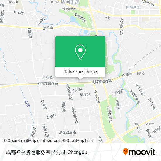 成都祥林货运服务有限公司 map