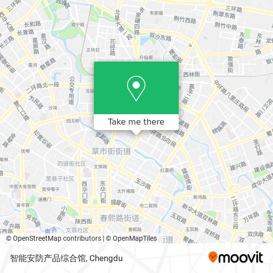 智能安防产品综合馆 map