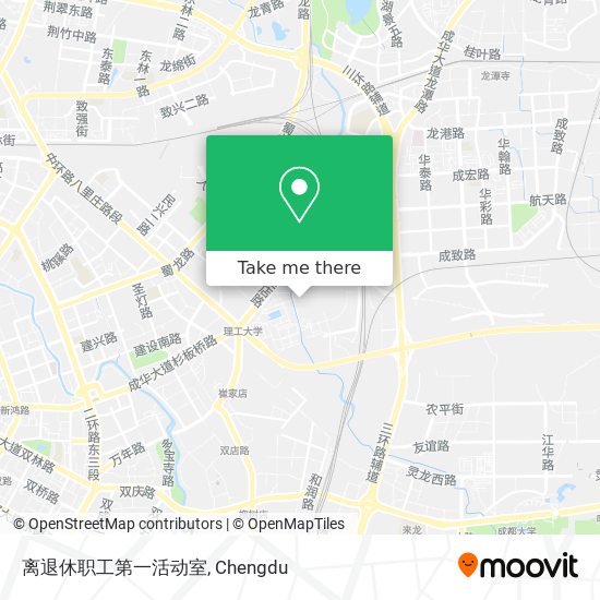 离退休职工第一活动室 map