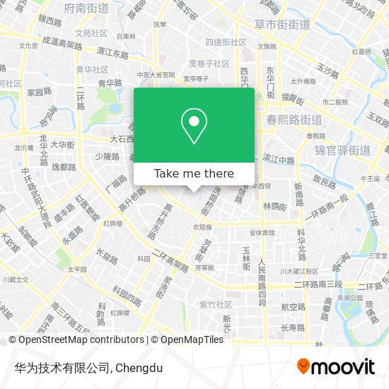 华为技术有限公司 map