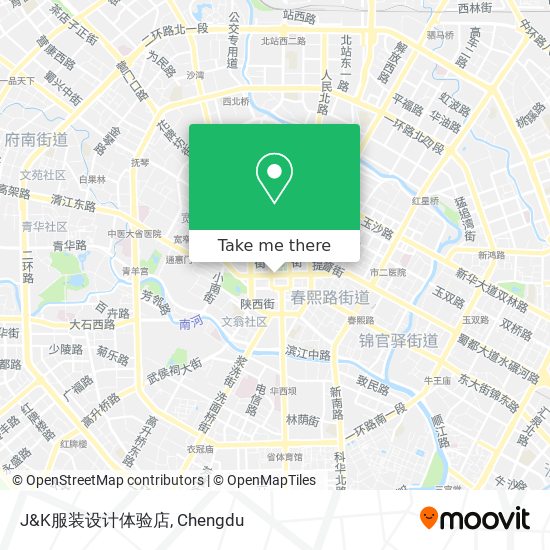 J&K服装设计体验店 map