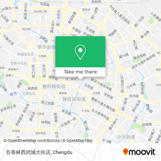 百香林西武城大街店 map