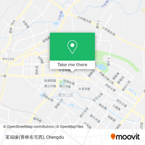 茗福缘(香林名宅西) map