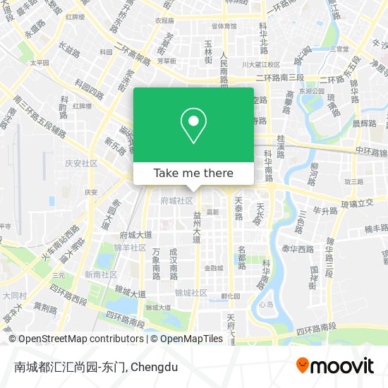 南城都汇汇尚园-东门 map