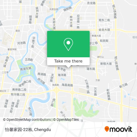 怡馨家园-22栋 map