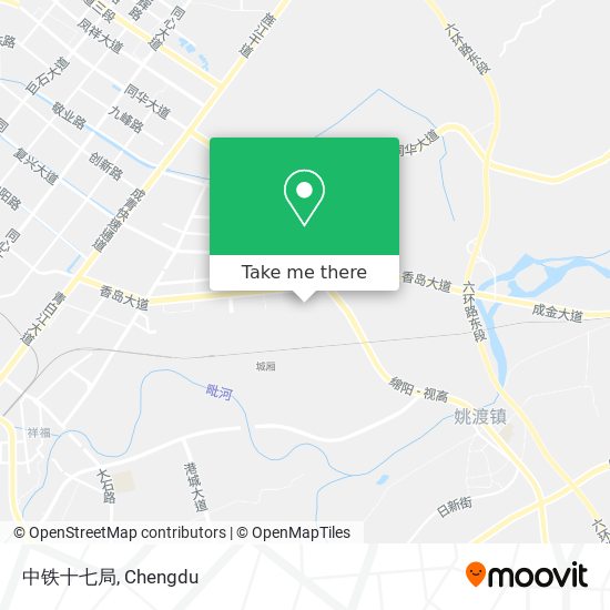 中铁十七局 map