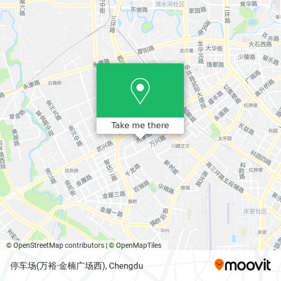 停车场(万裕·金楠广场西) map
