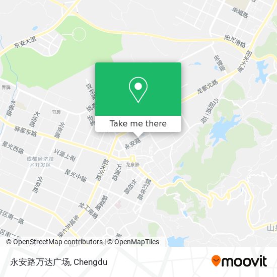 永安路万达广场 map