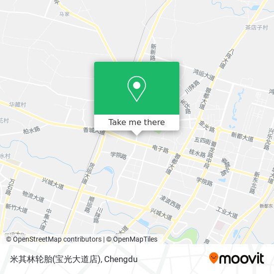 米其林轮胎(宝光大道店) map