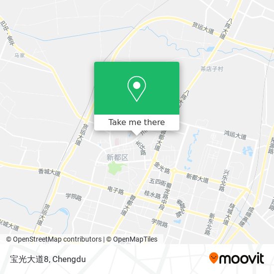 宝光大道8 map