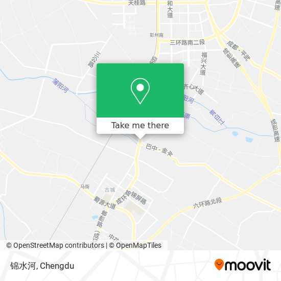 锦水河 map