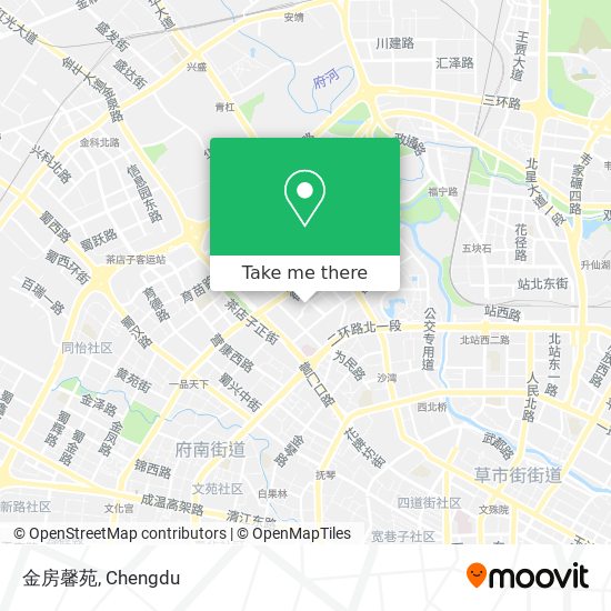 金房馨苑 map