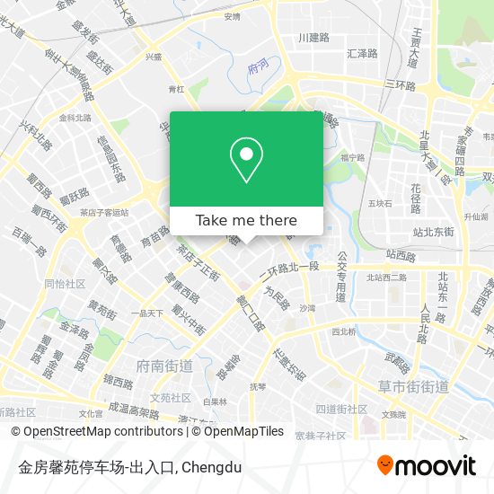 金房馨苑停车场-出入口 map