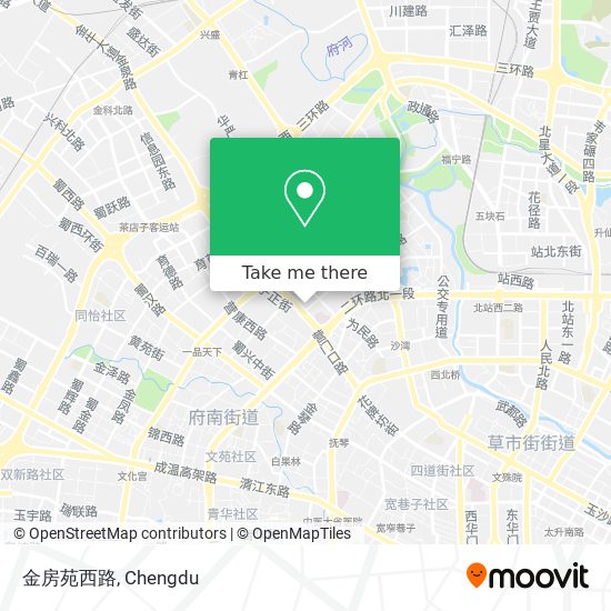 金房苑西路 map