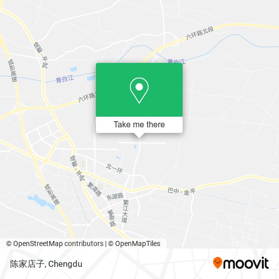 陈家店子 map